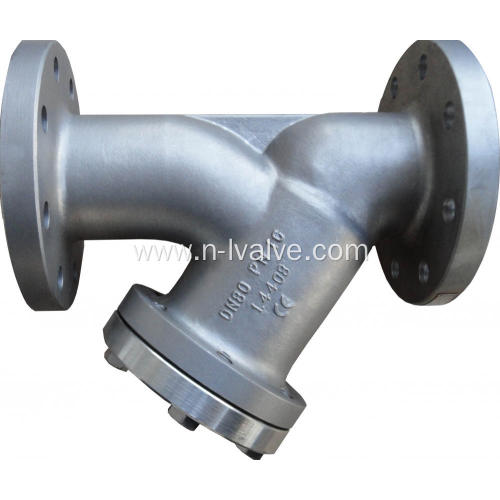 DIN 1.4408 Casted Y Type Strainer